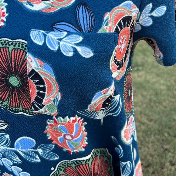 LuLaRoe high low dress with pocket - Picture 2 of 5